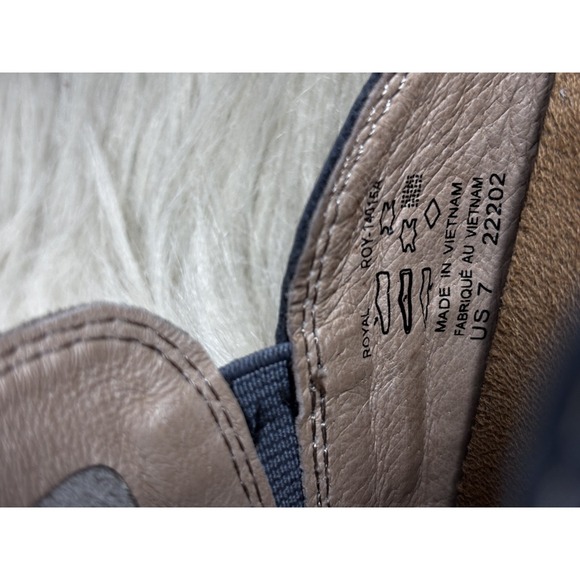 Taos Footwear Royal Mule Women's 7 Steel Taupe Multi Leather Comfort Slip-On - Picture 9 of 9